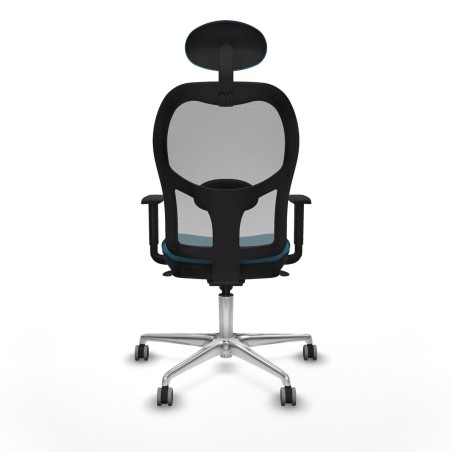 Office Chair Piqueras y Crespo 1D086G1 Grey Petroleum green