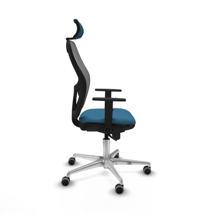 Bürostuhl Piqueras y Crespo 1D086G2 Grau Petroleum grün 2