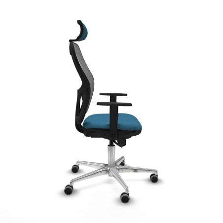 Office Chair Piqueras y Crespo 1D086G2 Grey Petroleum green