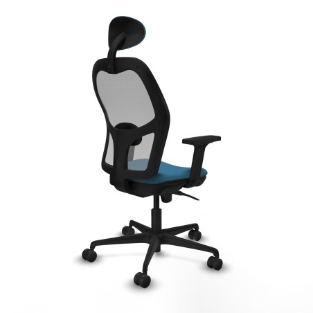 Office Chair with Headrest Jorquera Piqueras y Crespo 2D036N1 Grey Pet