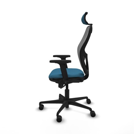 Sedia Ufficio con Poggiatesta Jorquera Piqueras y Crespo 2D036N2 Grigi