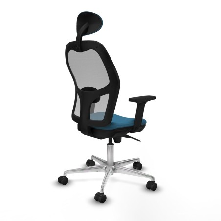 Office Chair with Headrest Jorquera Piqueras y Crespo 2D086N1 Grey Pet