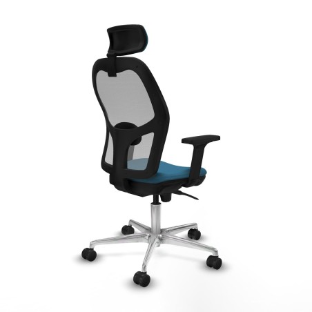 Bürostuhl mit Kopfstütze Jorquera Piqueras y Crespo 2D086N2 Grau Pet