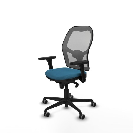 Chaise de Bureau Jorquera Piqueras y Crespo 3D036G0 Gris Vert pétrole