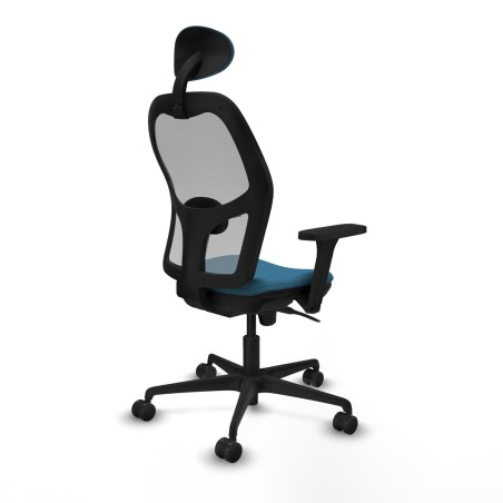 Office Chair with Headrest Jorquera Piqueras y Crespo 3D036N1 Grey Pet