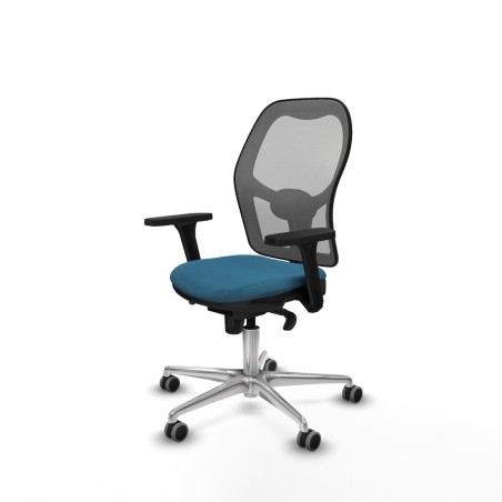 Chaise de Bureau Jorquera Piqueras y Crespo 3D086G0 Gris Vert pétrole