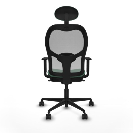 Office Chair with Headrest Jorquera Piqueras y Crespo 1D036N1 Emerald
