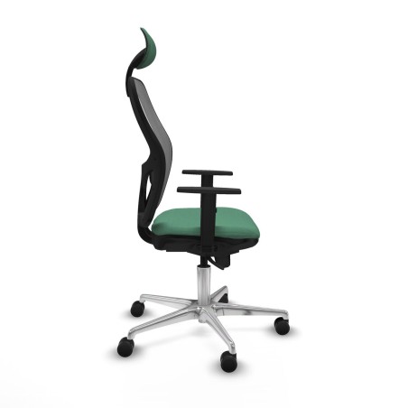 Sedia Ufficio con Poggiatesta Jorquera Piqueras y Crespo 1D086N1 Verde