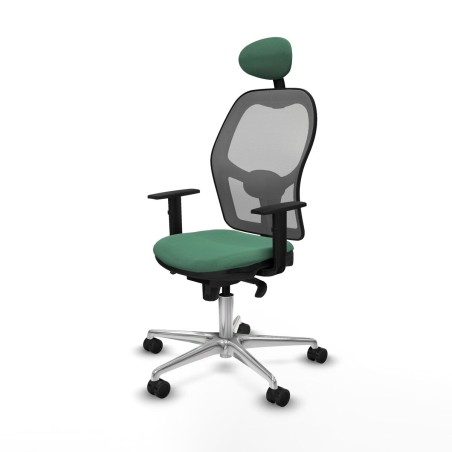 Sedia Ufficio con Poggiatesta Jorquera Piqueras y Crespo 1D086N1 Verde
