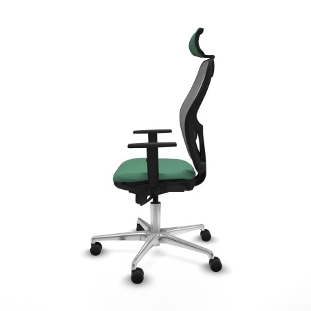 Chaise de Bureau avec Appui-tête Piqueras y Crespo 1D086N2 Vert émer