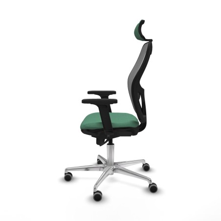 Sedia Ufficio con Poggiatesta Piqueras y Crespo 2D086G2 Verde Smeraldo