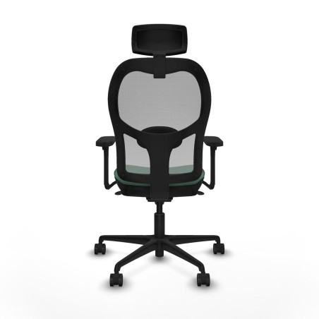 Bürostuhl mit Kopfstütze Piqueras y Crespo 3D036N2 Smaragdgrün
