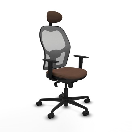 Office Chair with Headrest Jorquera Piqueras y Crespo 1D036N1 Grey Dar