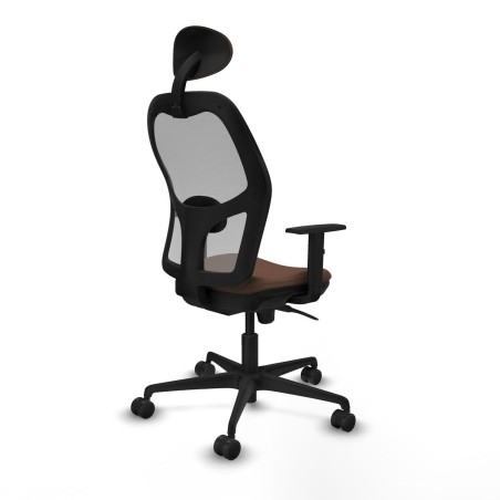 Office Chair with Headrest Jorquera Piqueras y Crespo 1D036N1 Grey Dar