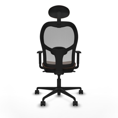 Office Chair with Headrest Jorquera Piqueras y Crespo 1D036N1 Grey Dar