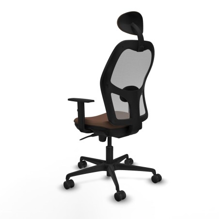 Office Chair with Headrest Jorquera Piqueras y Crespo 1D036N1 Grey Dar