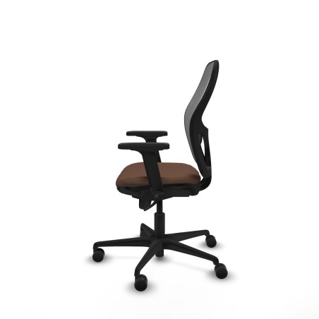 Chaise de Bureau Piqueras y Crespo 2D036N0 Gris Brun foncé