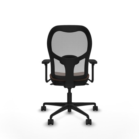 Sedia da Ufficio Piqueras y Crespo 3D036N0 Grigio Marrone scuro