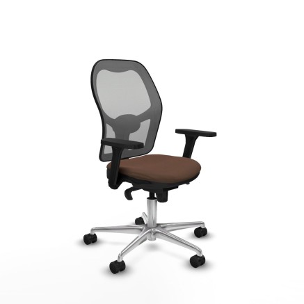 Bürostuhl Piqueras y Crespo 3D086N0 Grau Dunkelbraun