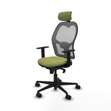 Chaise de Bureau avec Appui-tête Piqueras y Crespo 1D036N2 Vert