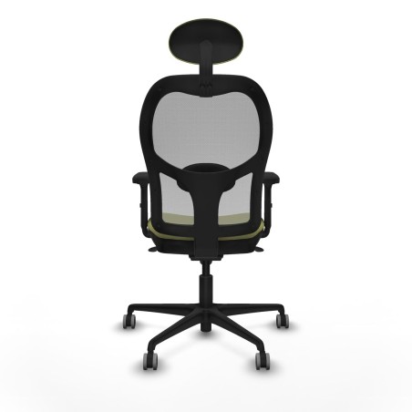 Office Chair with Headrest Piqueras y Crespo 2D036G1 Green