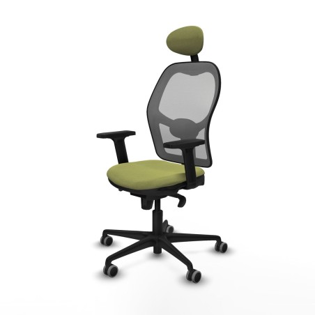 Office Chair with Headrest Piqueras y Crespo 2D036G1 Green
