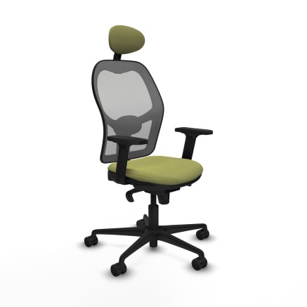 Chaise de Bureau avec Appui-tête Piqueras y Crespo 2D036N1 Vert