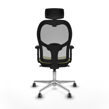Chaise de Bureau avec Appui-tête Piqueras y Crespo 2D086G2 Vert