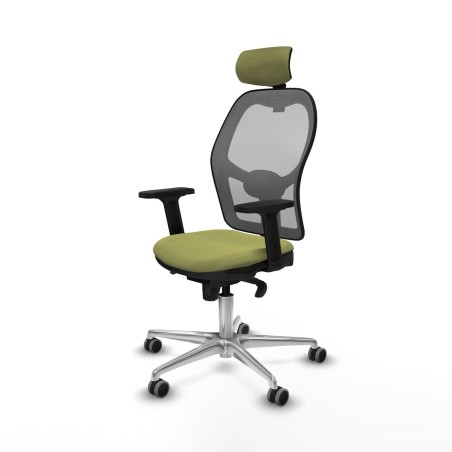 Chaise de Bureau avec Appui-tête Piqueras y Crespo 2D086G2 Vert