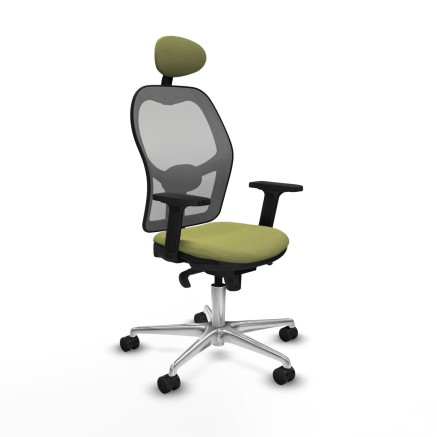 Chaise de Bureau avec Appui-tête Piqueras y Crespo 2D086N1 Vert