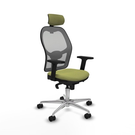 Chaise de Bureau avec Appui-tête Piqueras y Crespo 2D086N2 Vert