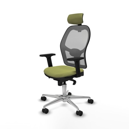 Office Chair with Headrest Piqueras y Crespo 2D086N2 Green