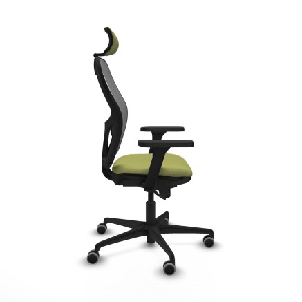 Sedia Ufficio con Poggiatesta Piqueras y Crespo 3D036G2 Verde 2