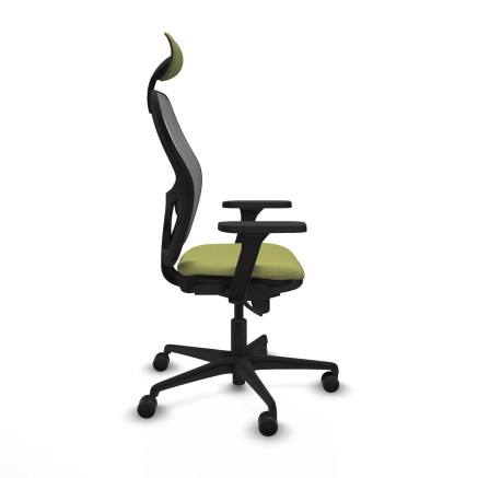 Sedia Ufficio con Poggiatesta Piqueras y Crespo 3D036N1 Verde 2