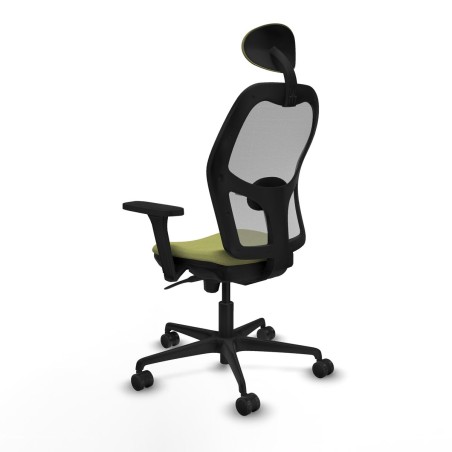 Sedia Ufficio con Poggiatesta Piqueras y Crespo 3D036N1 Verde