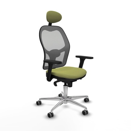 Chaise de Bureau avec Appui-tête Piqueras y Crespo 3D086G1 Vert