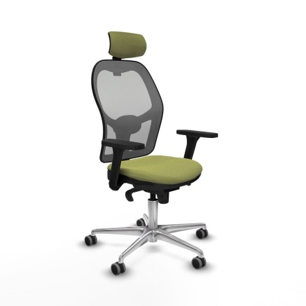 Chaise de Bureau avec Appui-tête Piqueras y Crespo 3D086G2 Vert