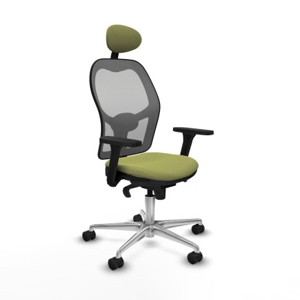 Chaise de Bureau avec Appui-tête Piqueras y Crespo 3D086N1 Vert