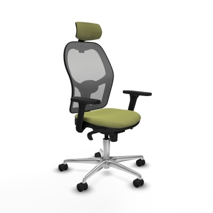 Chaise de Bureau avec Appui-tête Piqueras y Crespo 3D086N2 Vert