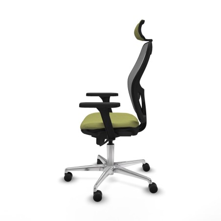 Sedia Ufficio con Poggiatesta Piqueras y Crespo 3D086N2 Verde