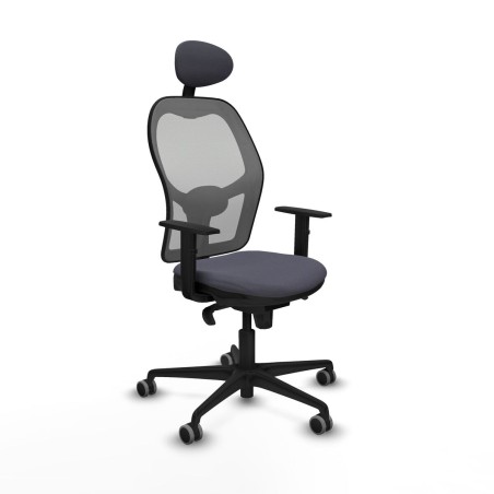 Sedia Ufficio con Poggiatesta Jorquera Piqueras y Crespo 1D036G1 Grigi