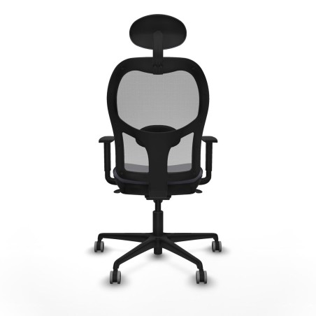 Sedia Ufficio con Poggiatesta Jorquera Piqueras y Crespo 1D036G1 Grigi