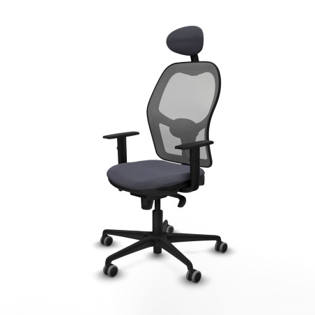 Sedia Ufficio con Poggiatesta Jorquera Piqueras y Crespo 1D036G1 Grigi