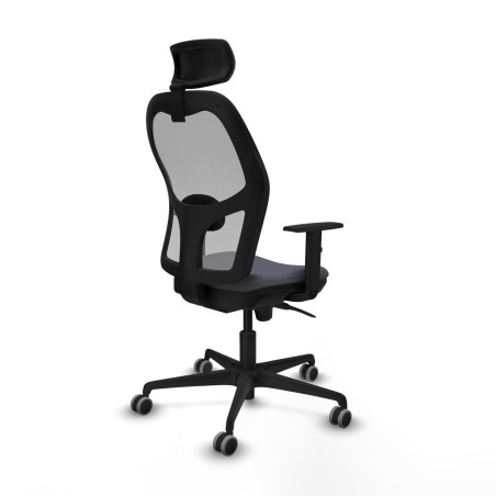 Chaise de Bureau avec Appui-tête Piqueras y Crespo 1D036G2 Gris fonc