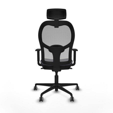 Chaise de Bureau avec Appui-tête Piqueras y Crespo 1D036G2 Gris fonc