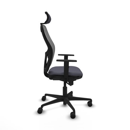 Office Chair with Headrest Piqueras y Crespo 1D036N2 Dark grey 2