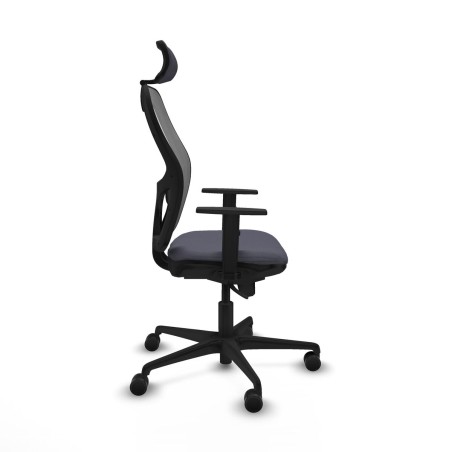 Chaise de Bureau avec Appui-tête Piqueras y Crespo 1D036N2 Gris fonc