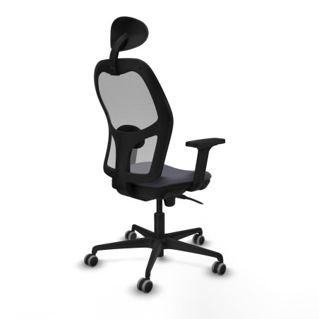 Sedia Ufficio con Poggiatesta Piqueras y Crespo 2D036G1 Grigio scuro