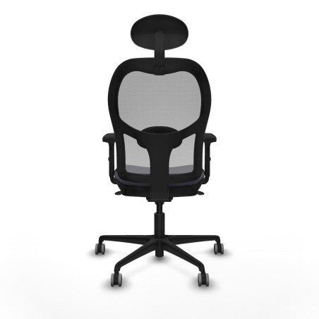 Sedia Ufficio con Poggiatesta Piqueras y Crespo 2D036G1 Grigio scuro