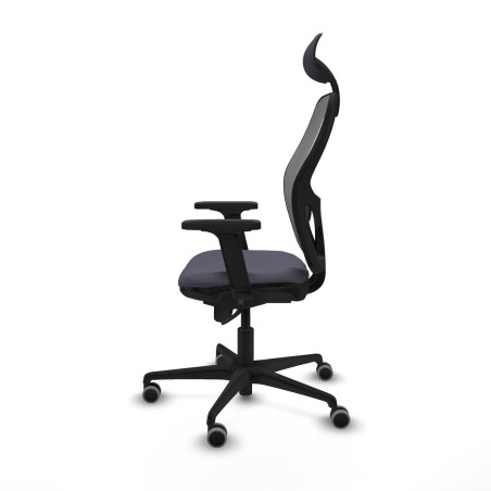 Sedia Ufficio con Poggiatesta Piqueras y Crespo 2D036G1 Grigio scuro
